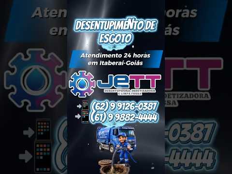 🚨✔️Desentupimento e Limpeza de rede de esgoto 🚨✔️Desentupimento e Limpeza de caixa de gordura