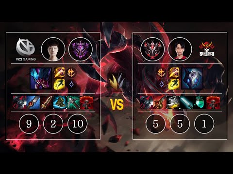 VG Chieftain Rek'Sai vs SG Blank Kindred Jungle - KR Master Patch 10.10