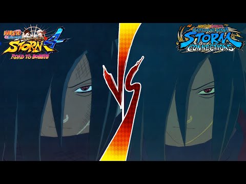 Madara Uchiha Boss Fight Comparison-Naruto Storm 4 VS Naruto Storm Connections