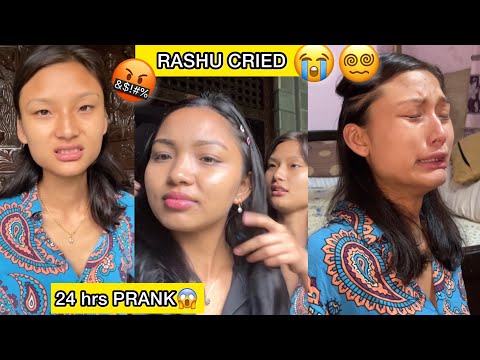Irritating my Sister @rashushresthaa😱+ Being MEAN& RUDE PRANK | RASHU CRIED😭😭!!*Emotional**