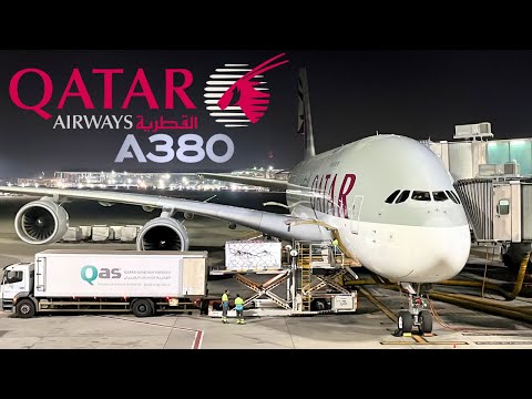 QATAR AIRWAYS AIRBUS A380 (Economy) Doha - Bangkok