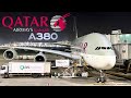 QATAR AIRWAYS AIRBUS A380 Economy Doha Bangkok