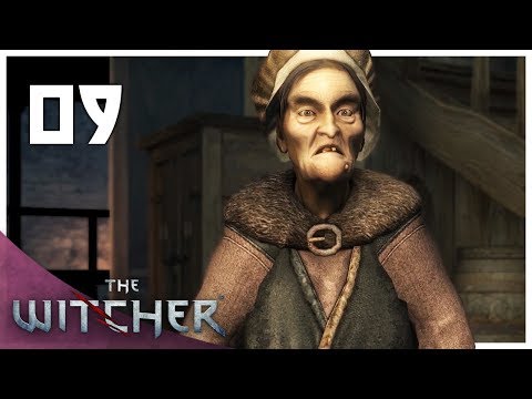 Let's Play The Witcher 1 Blind Part 9 - The Grandma [Modded Witcher Enhanced Edition PC Gameplay]