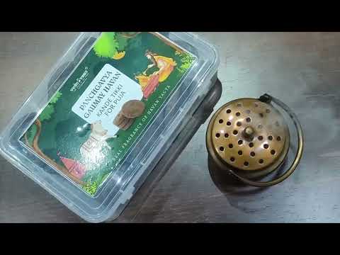 Panchgavya Gaumay Havan Kande Tikki for Puja video