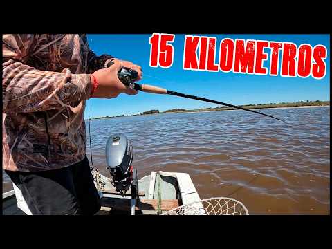 ¡recorremos 15 kilómetros en la Albufera de Mar Chiquita! 🚤 Increíble jornada de pesca con MDQTeam