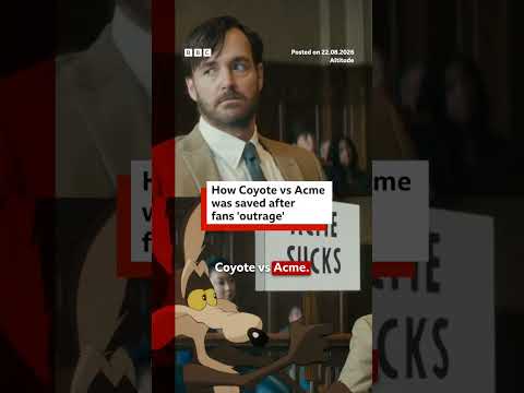 How Coyote vs Acme film was saved after 'fan outrage'. #BBCNews