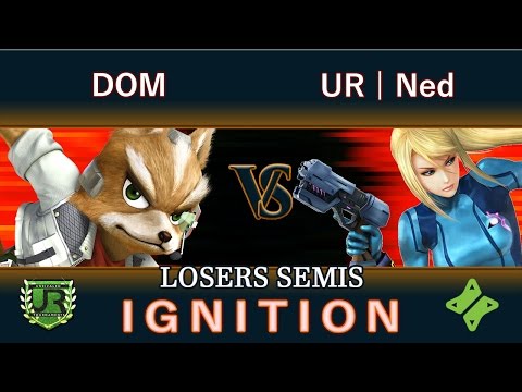Ignition #38  LOSERS SEMIS - DOM (Fox) vs UR | Ned (Zero Suit Samus)