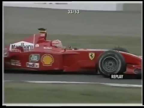 F1 Suzuka 2001 GP   Michael Schumacher chases Häkkinen