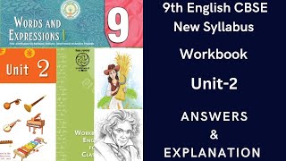 💐👍💯9th English CBSE New Syllabus Workbook 