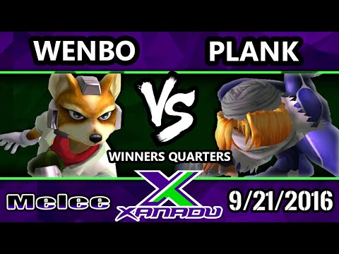 S@X 168 - Plank (Sheik) Vs. Wenbo (Fox) SSBM Winners Quarters - Smash Melee