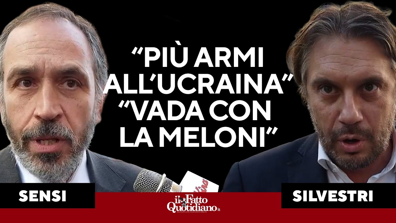 Armi all'Ucraina, Sensi (Pd): "Noi le porteremo davvero". Silvestri (M5S): "Stia con la Meloni"