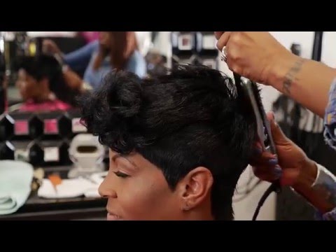 HOW TO CUT A FUNKY PIXIE (using clippers&shears)