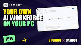 SAMBOT Demo: Build a 3-Agent Research Team on Windows