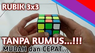 Download lagu How To Quickly Solve Rubik's 3x3 Without Formula Easily ...!!! mp3