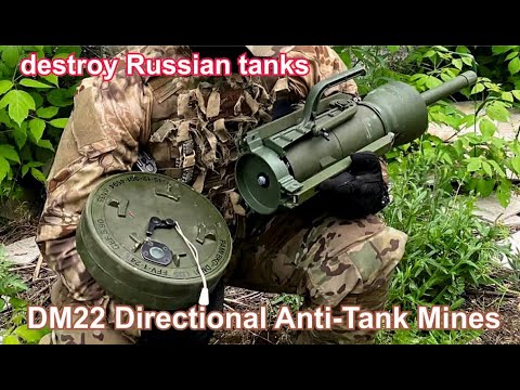 German DM22 Directional Anti-Tank Mines