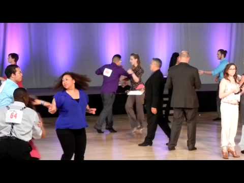 Swing Diego 2015 Intermediate JnJ Semi Finals Song 3 Raymond Byun and Ellen Peck