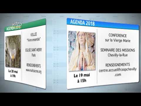 Agenda du 4 mai 2018
