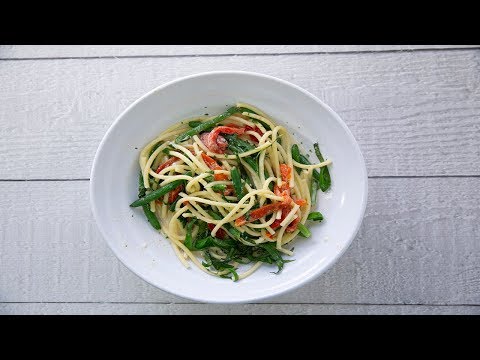 The Chef's Kitchen | Bucatini Pasta with Goat Cheese Sauce