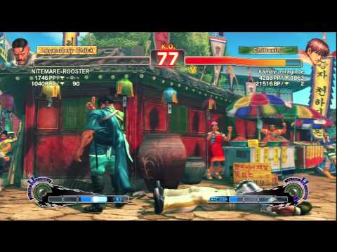 NITEMARE-ROOSTER [Dudley] Vs kamayuniragi-de [Guy] SSF4 AE Online Ranked Matches - PSN
