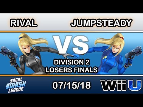 SCSL - Rival (Zero Suit) Vs. Jumpsteady (Zero Suit) Losers Finals - Smash 4