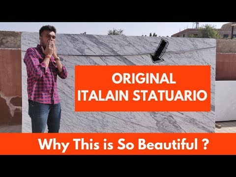 Italian White Statuario Marble