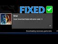 How To Fix Downloading Necessary Game Data Not Working In Mortal Kombat Mobile