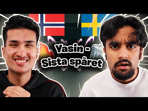 MOVIE SHIT! Norwegians React To (Swedish Rap) Reacting to Yasin - Sista spåret (Official musicvideo)