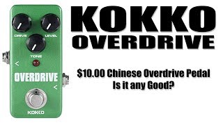 Video thumbnail for Kokko Overdrive Pedal by Joby