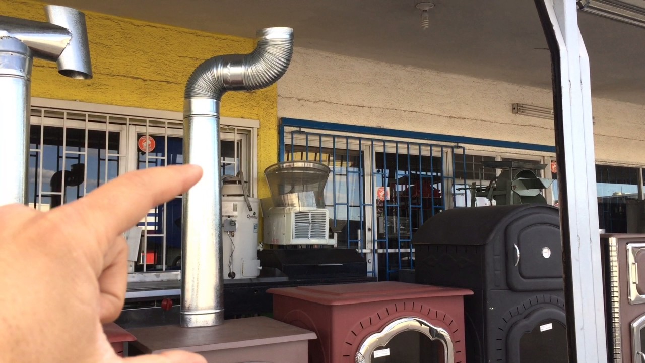 Accesorios para instalar el tiro de una chimenea o estufa de leña www.chimeneasmenonitas.com