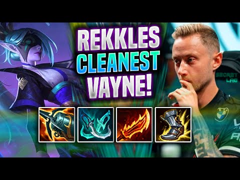 REKKLES IS A GOD WITH VAYNE! - G2 Rekkles Plays Vayne ADC vs Miss Fortune! | Patch 11.22