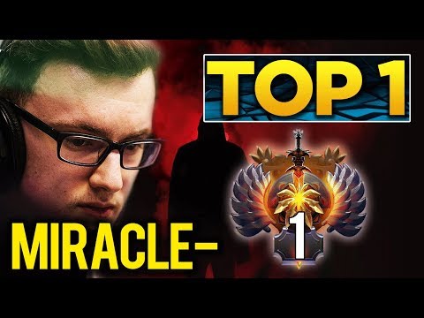 Miracle- Still Trying Hard To Reach TOP 1 MMR in Europe - Possible before #TI9 Starts? Dota 2