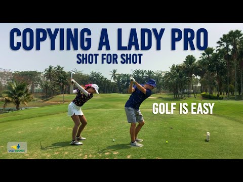 Lady Pro Teaches Me How to Play Golf Like a Pro