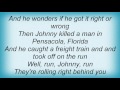 Ry Cooder - Johnny Porter Lyrics