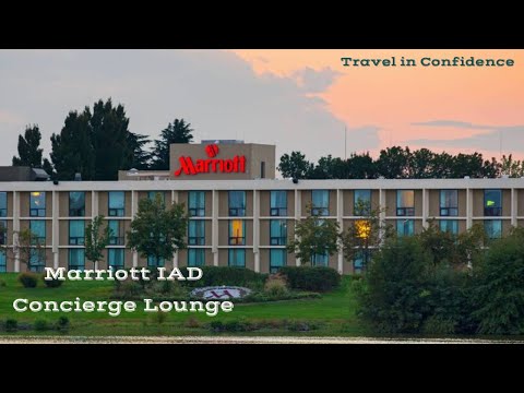 Marriott Washington Dulles Airport Concierge Lounge | Travel