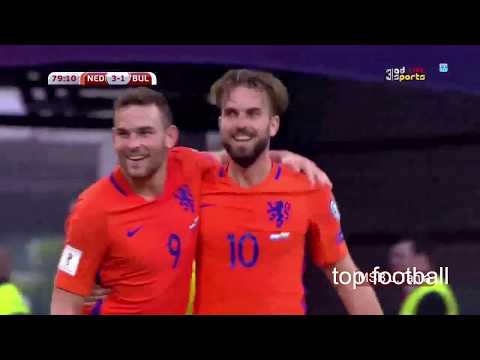 Netherlands vs Bulgaria 3 1  All Goals   Highlight