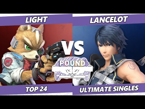 Pound 2022 Top 24 - Light (Fox) Vs. Lancelot (Chrom) SSBU Smash Ultimate Tournament