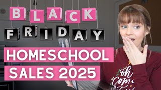 The Homeschool Black Friday Sales are INSANE this Year! One is 75% OFF! WHAT?!