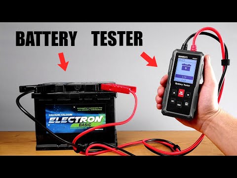 How to Check Car Battery Life With Auto Battery Tester Checker Kaiweets