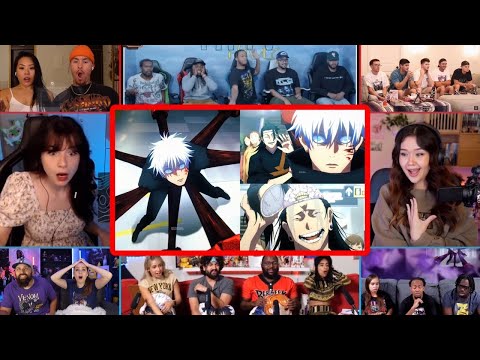 Youtubers React To Gojo Being Sealed & Geto’s True Identity | Jujutsu Kaisen S2 Ep9 Reaction Mashup