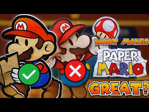 What Makes a Paper Mario Game Great?