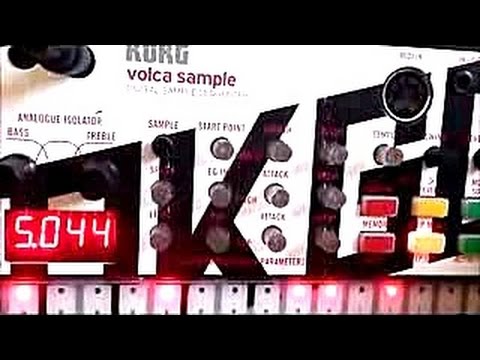 Korg OK GO Volca Sample demo, tour and a bit of tutorial