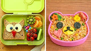 🍱 LUNCH BOX IDEAS FOR SCHOOL 💖 Food Recipes & Cooking Hacks