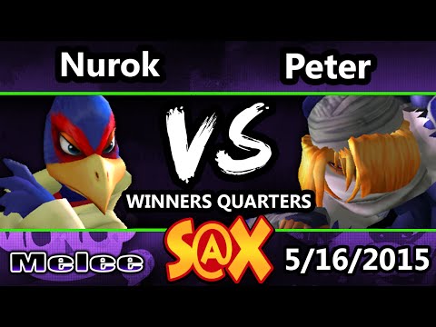 Spring Arcadian - Nurok (Falco) Vs. Peter (Sheik) SSBM Winners Quarters - Smash Melee