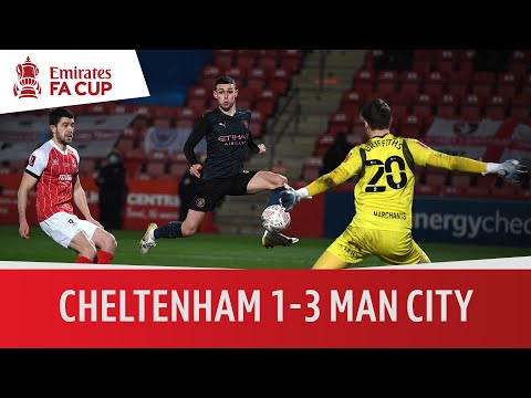 Cheltenham Town vs Manchester City (1-3) | Nine minutes from huge upset | Emirates FA Cup Highlights