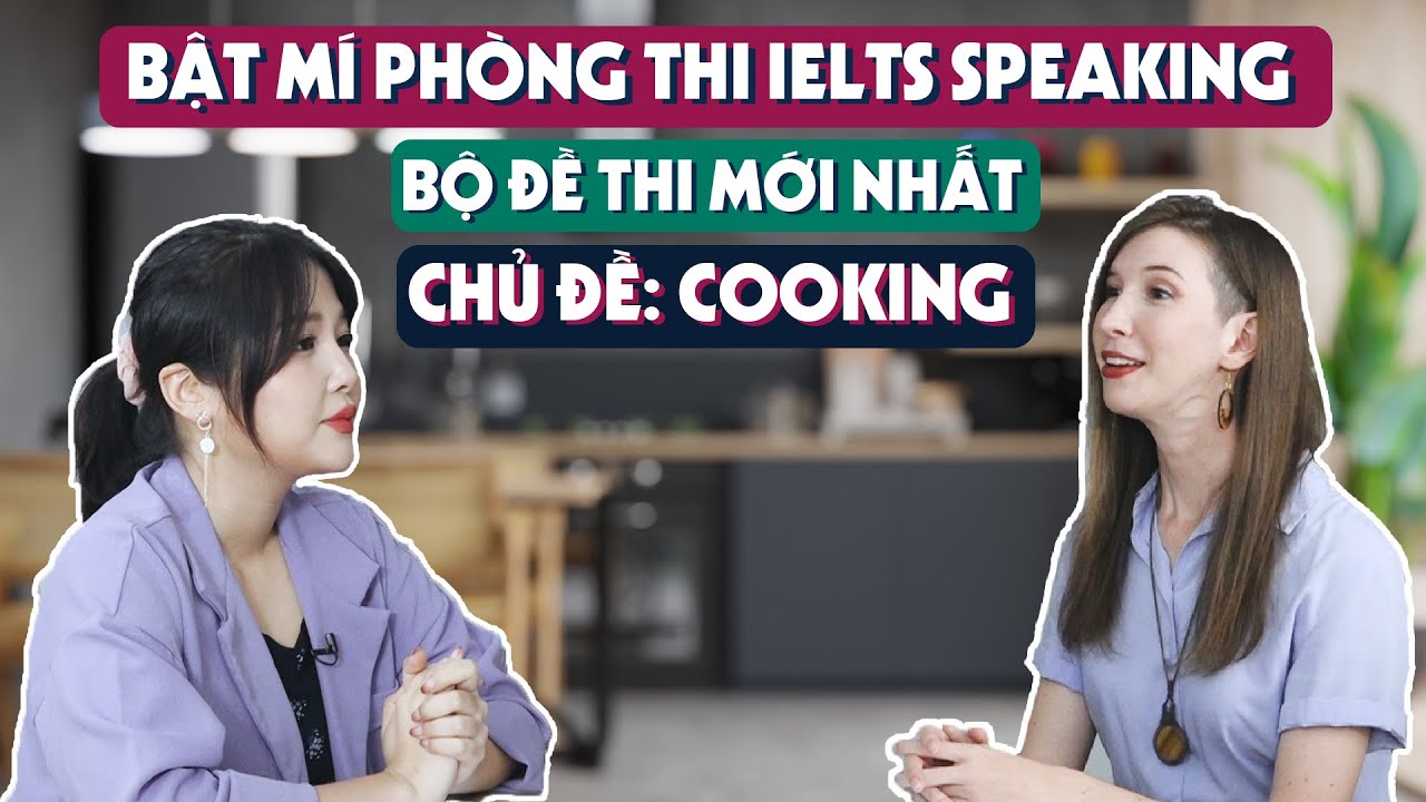 IELTS Speaking Part 1 Sample Topic Cooking: IELTS for Beginners - IELTS Langgo