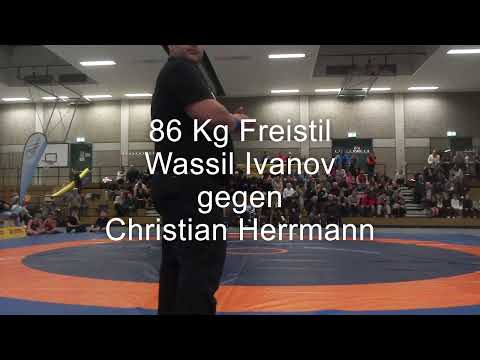 86 Kg Freistil Wassil Ivanov gegen Christian Herrmann