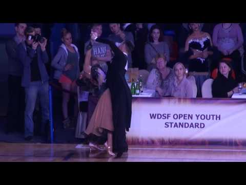 WDSF World Open Standart 1/4 Foxtrot Edgaras Baltaragis - Indre Kucinskaite