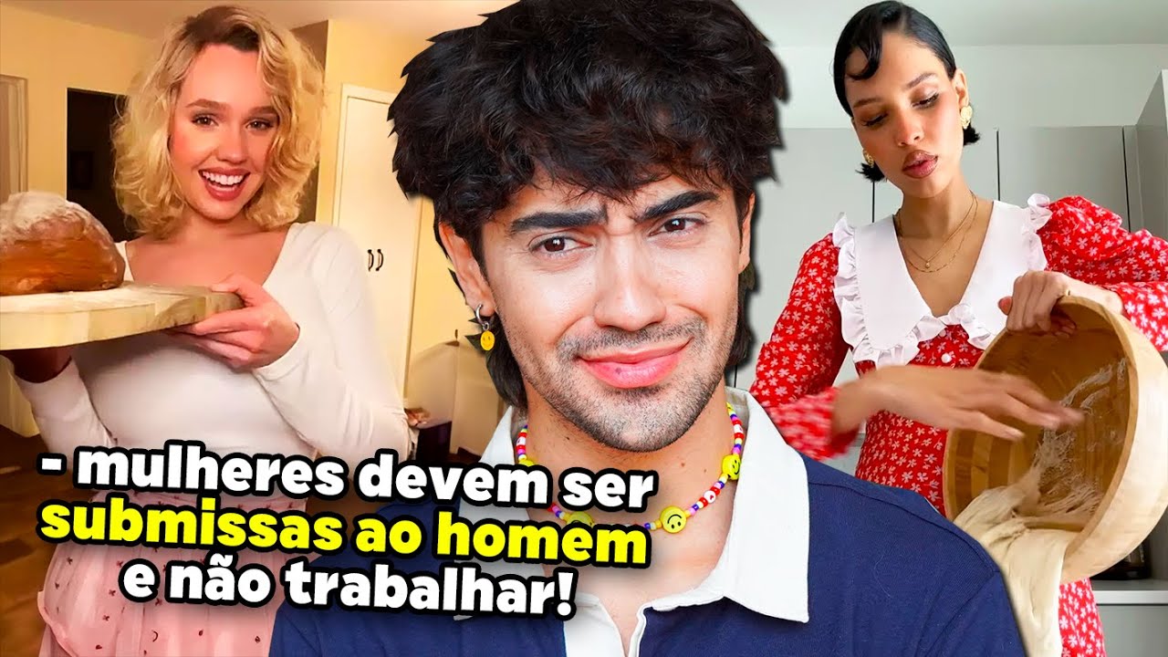 as mulheres que ainda vivem como nos ANOS 50! as "tradwives"