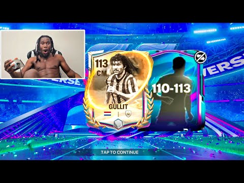 Finally!! 113 Gullit is HERE!! 110-113 Footyverse Packs Opening - FC 26 MOBILE