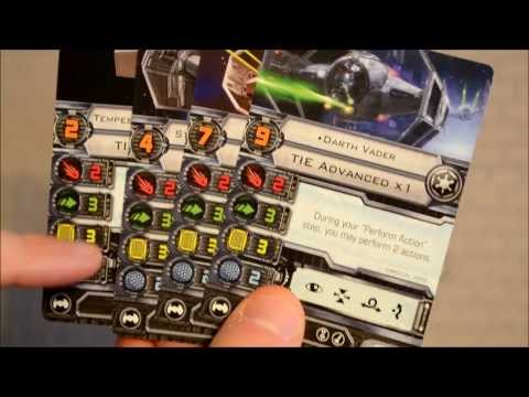 Star Wars: X-Wing Miniatures Game - TIE Advanced Expansion (Episode Six)